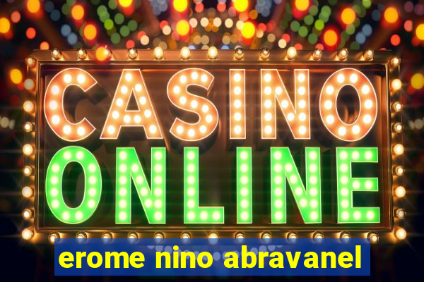 erome nino abravanel